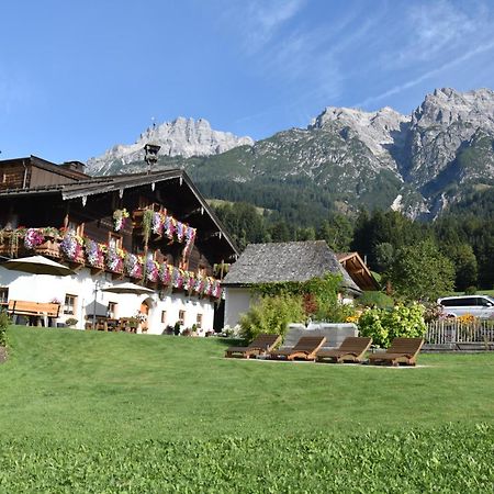 Bed and Breakfast Brandstatthof Leogang Esterno foto