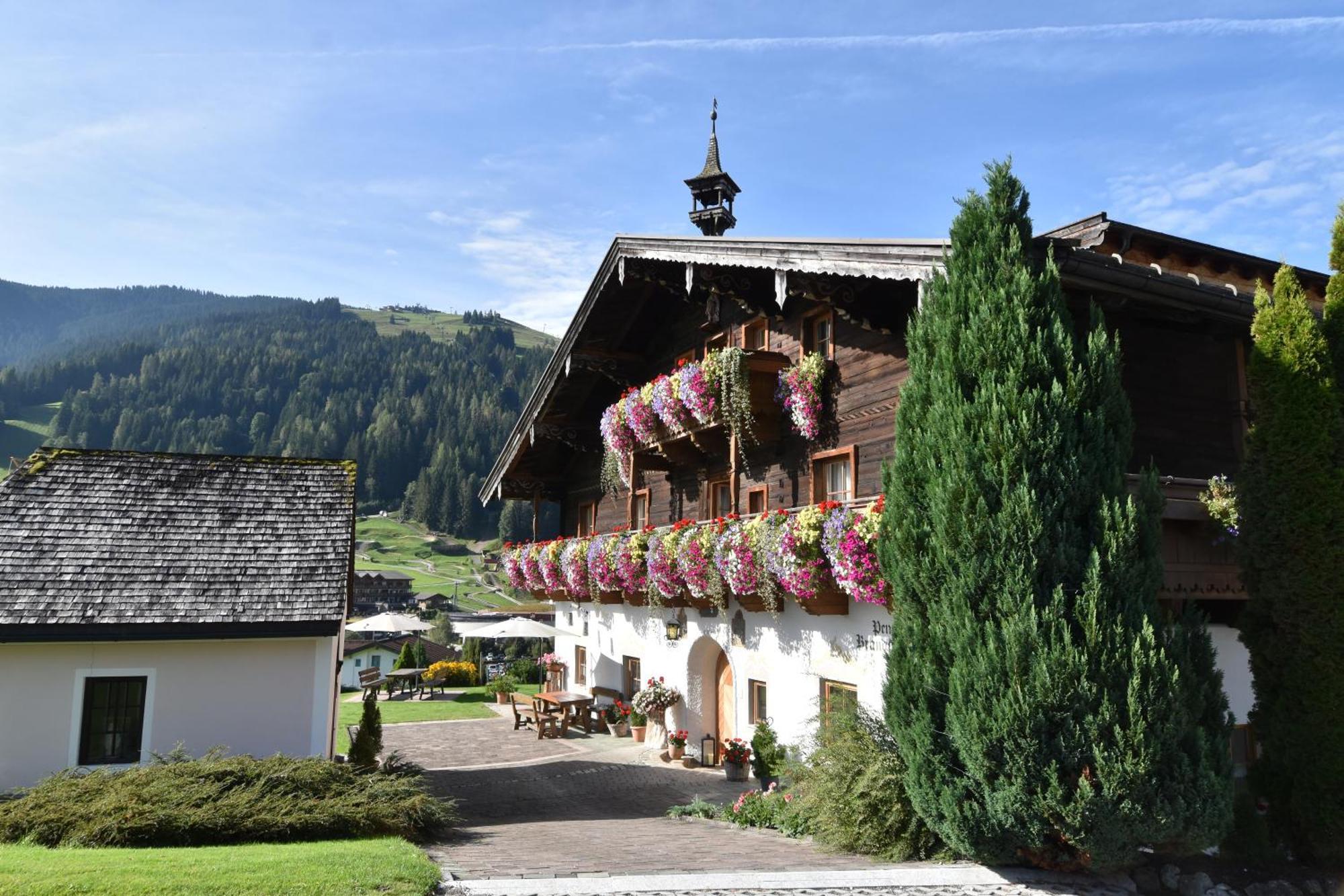 Bed and Breakfast Brandstatthof Leogang Esterno foto