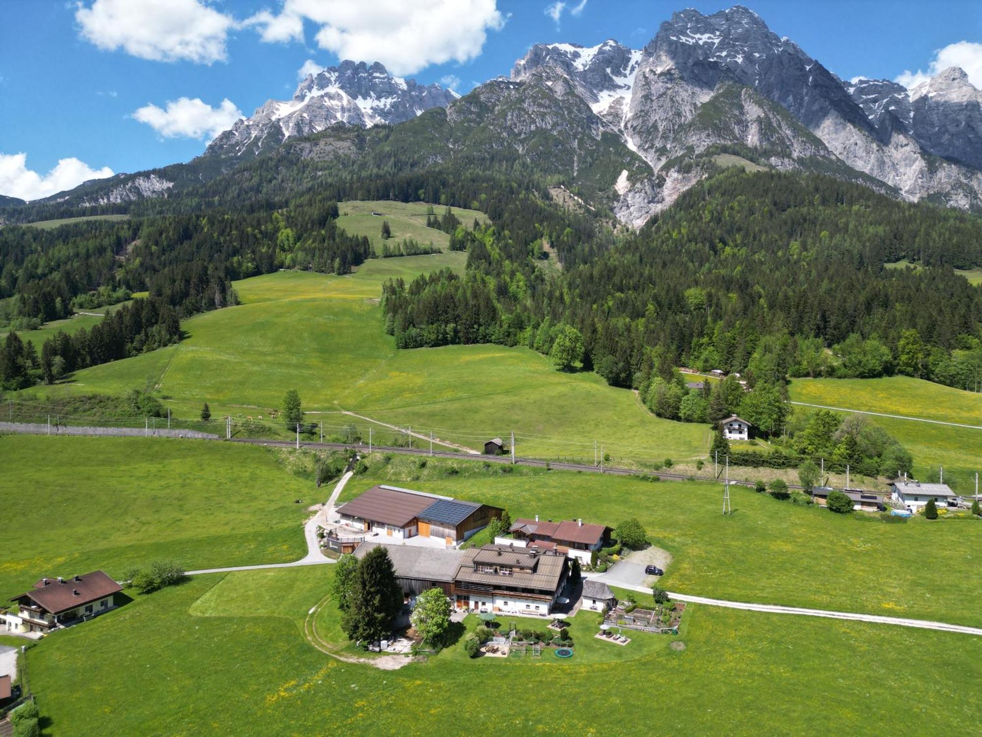 Bed and Breakfast Brandstatthof Leogang Esterno foto